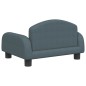 Hundebett Dunkelgrau 50x40x30 cm Stoff Hundebett Dunkelgrau 50x40x30 cm Stoff