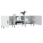 vidaXL TV-Schrank Weiß 150x30x50 cm Holzwerkstoff vidaXL TV-Schrank Weiß 150x30x50 cm Holzwerkstoff
