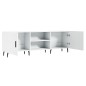 vidaXL TV-Schrank Weiß 150x30x50 cm Holzwerkstoff vidaXL TV-Schrank Weiß 150x30x50 cm Holzwerkstoff