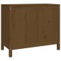 vidaXL Wäschetruhe Honigbraun 88,5x44x76 cm Massivholz Kiefer vidaXL Wäschetruhe Honigbraun 88,5x44x76 cm Massivholz Kiefer