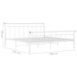 vidaXL Bettgestell Weiß Metall 180x200 cm vidaXL Bettgestell Weiß Metall 180x200 cm