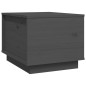 vidaXL Couchtisch Grau 40x50x35 cm Massivholz Kiefer vidaXL Couchtisch Grau 40x50x35 cm Massivholz Kiefer
