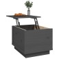vidaXL Couchtisch Grau 40x50x35 cm Massivholz Kiefer vidaXL Couchtisch Grau 40x50x35 cm Massivholz Kiefer