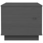 vidaXL Couchtisch Grau 40x50x35 cm Massivholz Kiefer vidaXL Couchtisch Grau 40x50x35 cm Massivholz Kiefer