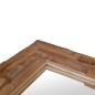 vidaXL Dekorativer Spiegel Teak 60 x 60 cm Quadratisch vidaXL Dekorativer Spiegel Teak 60 x 60 cm Quadratisch