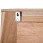 vidaXL Dekorativer Spiegel Teak 60 x 60 cm Quadratisch vidaXL Dekorativer Spiegel Teak 60 x 60 cm Quadratisch