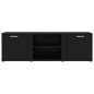 vidaXL TV-Schrank Schwarz 120x34x37 cm Holzwerkstoff vidaXL TV-Schrank Schwarz 120x34x37 cm Holzwerkstoff