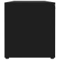 vidaXL TV-Schrank Schwarz 120x34x37 cm Holzwerkstoff vidaXL TV-Schrank Schwarz 120x34x37 cm Holzwerkstoff