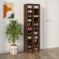 vidaXL Schuhregal Braun Eichen-Optik 54x34x183 cm Holzwerkstoff vidaXL Schuhregal Braun Eichen-Optik 54x34x183 cm Holzwerkstoff