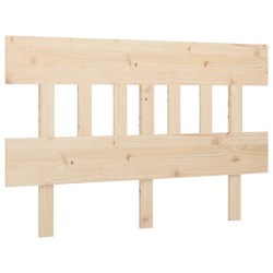 vidaXL Kopfteil 203,5x3x81 cm Massivholz Kiefer