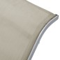 vidaXL Sonnenliegen 2 Stk. mit Tisch Aluminium Cremeweiß vidaXL Sonnenliegen 2 Stk. mit Tisch Aluminium Cremeweiß