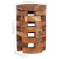 vidaXL Nachttisch 30x30x45 cm Massivholz Teak vidaXL Nachttisch 30x30x45 cm Massivholz Teak