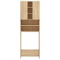 vidaXL Waschmaschinenschrank Sonoma-Eiche 64x25,5x190 cm vidaXL Waschmaschinenschrank Sonoma-Eiche 64x25,5x190 cm