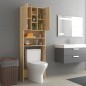 vidaXL Waschmaschinenschrank Sonoma-Eiche 64x25,5x190 cm vidaXL Waschmaschinenschrank Sonoma-Eiche 64x25,5x190 cm
