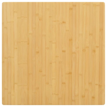 vidaXL Tischplatte 80x80x2,5 cm Bambus