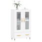 vidaXL Highboard Weiß 69,5x31x115 cm Holzwerkstoff vidaXL Highboard Weiß 69,5x31x115 cm Holzwerkstoff