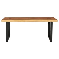 vidaXL Couchtisch Massivholz Suar 102x54x41 cm