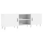 vidaXL TV-Schrank Weiß 150x30x50 cm Holzwerkstoff vidaXL TV-Schrank Weiß 150x30x50 cm Holzwerkstoff