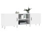 vidaXL TV-Schrank Weiß 150x30x50 cm Holzwerkstoff vidaXL TV-Schrank Weiß 150x30x50 cm Holzwerkstoff