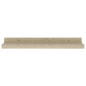 vidaXL Wandregale 2 Stk. Sonoma-Eiche 40x9x3 cm vidaXL Wandregale 2 Stk. Sonoma-Eiche 40x9x3 cm