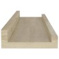 vidaXL Wandregale 2 Stk. Sonoma-Eiche 40x9x3 cm vidaXL Wandregale 2 Stk. Sonoma-Eiche 40x9x3 cm