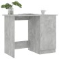 vidaXL Schreibtisch Betongrau 100x50x76 cm Holzwerkstoff vidaXL Schreibtisch Betongrau 100x50x76 cm Holzwerkstoff