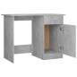 vidaXL Schreibtisch Betongrau 100x50x76 cm Holzwerkstoff vidaXL Schreibtisch Betongrau 100x50x76 cm Holzwerkstoff