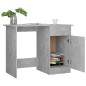 vidaXL Schreibtisch Betongrau 100x50x76 cm Holzwerkstoff vidaXL Schreibtisch Betongrau 100x50x76 cm Holzwerkstoff