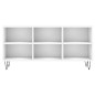 vidaXL TV-Schrank Weiß 103,5x30x50 cm Holzwerkstoff vidaXL TV-Schrank Weiß 103,5x30x50 cm Holzwerkstoff