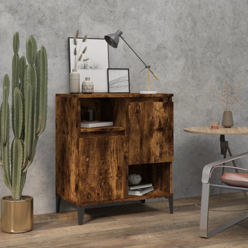 vidaXL Sideboard Räuchereiche 60x35x70 cm Holzwerkstoff vidaXL Sideboard Räuchereiche 60x35x70 cm Holzwerkstoff