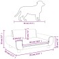 vidaXL Hundebett Schwarz 70x45x33 cm Samt vidaXL Hundebett Schwarz 70x45x33 cm Samt