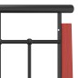 vidaXL Bettgestell Metall und Massivholz Eiche 90x200 cm vidaXL Bettgestell Metall und Massivholz Eiche 90x200 cm