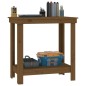 vidaXL Werkbank Honigbraun 80x50x80 cm Massivholz Kiefer vidaXL Werkbank Honigbraun 80x50x80 cm Massivholz Kiefer