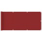 vidaXL Balkon-Sichtschutz Rot 75x400 cm HDPE vidaXL Balkon-Sichtschutz Rot 75x400 cm HDPE