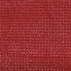 vidaXL Balkon-Sichtschutz Rot 75x400 cm HDPE 