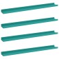 vidaXL Wandregale 4 Stk. Blau 80x9x3 cm vidaXL Wandregale 4 Stk. Blau 80x9x3 cm