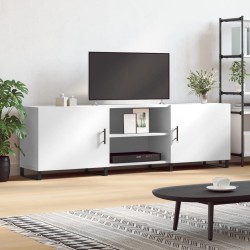 vidaXL TV-Schrank Weiß 150x30x50 cm Holzwerkstoff