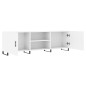 vidaXL TV-Schrank Weiß 150x30x50 cm Holzwerkstoff vidaXL TV-Schrank Weiß 150x30x50 cm Holzwerkstoff