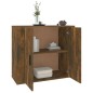 vidaXL Sideboard Räuchereiche 80x33x70 cm Holzwerkstoff vidaXL Sideboard Räuchereiche 80x33x70 cm Holzwerkstoff