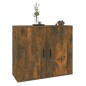 vidaXL Sideboard Räuchereiche 80x33x70 cm Holzwerkstoff vidaXL Sideboard Räuchereiche 80x33x70 cm Holzwerkstoff