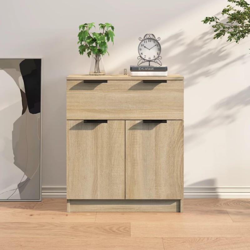 vidaXL Sideboard Sonoma-Eiche 60x30x70 cm Holzwerkstoff vidaXL Sideboard Sonoma-Eiche 60x30x70 cm Holzwerkstoff