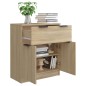 vidaXL Sideboard Sonoma-Eiche 60x30x70 cm Holzwerkstoff vidaXL Sideboard Sonoma-Eiche 60x30x70 cm Holzwerkstoff