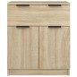 vidaXL Sideboard Sonoma-Eiche 60x30x70 cm Holzwerkstoff vidaXL Sideboard Sonoma-Eiche 60x30x70 cm Holzwerkstoff