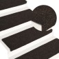 vidaXL Treppenmatten 15 Stk. Nadelvlies 65x21x4 cm Dunkelbraun vidaXL Treppenmatten 15 Stk. Nadelvlies 65x21x4 cm Dunkelbraun