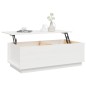 vidaXL Couchtisch Weiß 100x50x35 cm Massivholz Kiefer vidaXL Couchtisch Weiß 100x50x35 cm Massivholz Kiefer
