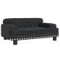 Hundebett Schwarz 70x45x30 cm Samt Hundebett Schwarz 70x45x30 cm Samt