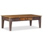 vidaXL Couchtisch Massivholz Vintage 118 x 60 x 40 cm vidaXL Couchtisch Massivholz Vintage 118 x 60 x 40 cm