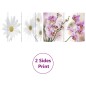 vidaXL Raumteiler klappbar 217x170 cm Blume vidaXL Raumteiler klappbar 217x170 cm Blume