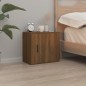 vidaXL Wand-Nachttisch Braun Eichen-Optik 50x30x47 cm vidaXL Wand-Nachttisch Braun Eichen-Optik 50x30x47 cm