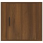 vidaXL Wand-Nachttisch Braun Eichen-Optik 50x30x47 cm vidaXL Wand-Nachttisch Braun Eichen-Optik 50x30x47 cm